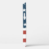 Hintergrund der amerikanischen Flagge. Schnellere  Case-Mate iPhone Hülle (Rückseite / Rechts)