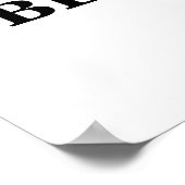 Hintergrund der animierten Biene Poster (Ecke)