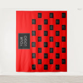 Hintergrund der beruflichen Geschäftslogos Wandteppich (Vorderseite)