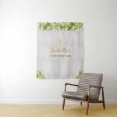 Hintergrund der Bestätigung | Marble Gold Cross Li Wandteppich (Beispiel)