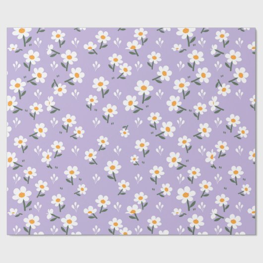 Hintergrund der Blume Geschenkpapier (Flach)