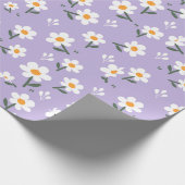 Hintergrund der Blume Geschenkpapier (Ecke)