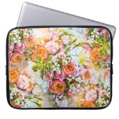 Hintergrund der Blume im Sommer, Blumensträuße von Laptopschutzhülle (Vorderseite)