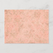 Hintergrund der Blume Postkarte (Vorderseite)