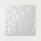 Hintergrund der Blume Wandteppich (Vorderseite (Horizontal))