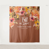 Hintergrund der blutigen Hochzeit in der Liebe Wandteppich (Vorderseite)