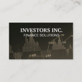 Hintergrund der Börsenkartei Visitenkarte (Vorderseite)