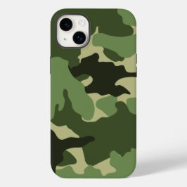 Hintergrund der coolen grünen Camouflage Manly Mil Case-Mate iPhone 14 Plus Hülle