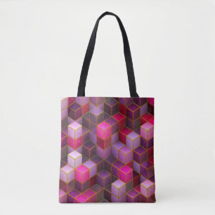 Hintergrund der Cube-Oberfläche Tasche