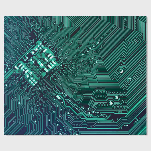 Hintergrund der elektronischen Schalttafel, abstra Geschenkpapier (Flach)