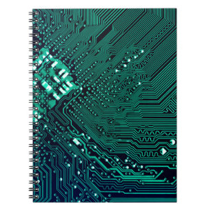 Hintergrund der elektronischen Schalttafel, abstra Notizblock