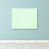 Hintergrund der Farbe von Eggshell Blue Green Past Leinwanddruck (Insitu (Holzboden))
