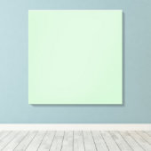 Hintergrund der Farbe von Eggshell Blue Green Past Leinwanddruck (Insitu (Holzboden))