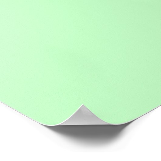 Hintergrund der Farbe von Eggshell Blue Green Past Poster (Ecke)