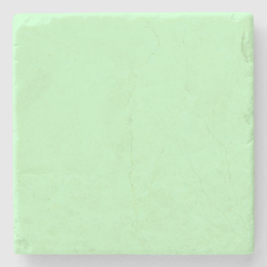 Hintergrund der Farbe von Eggshell Blue Green Past Steinuntersetzer (Vorderseite)