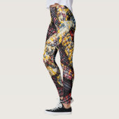 Hintergrund der farbenfrohen Maiskostüme Leggings (Links)