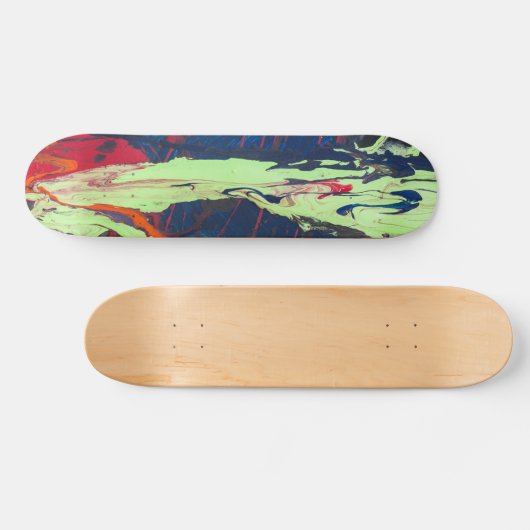 Hintergrund der Farbtextur Skateboard (Horizontal)