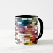 Hintergrund der Farbwand Tasse (VorderseiteRechts)