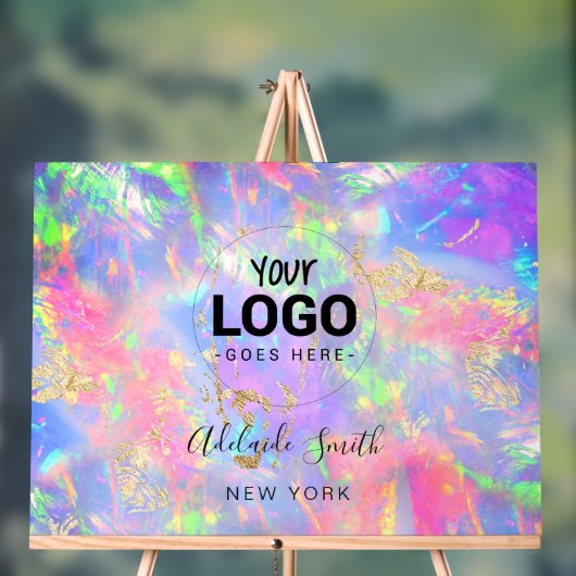 Hintergrund der Feueroptik Acrylschild (Neutral)