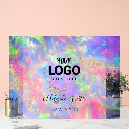 Hintergrund der Feueroptik Acrylschild (Hochzeit)