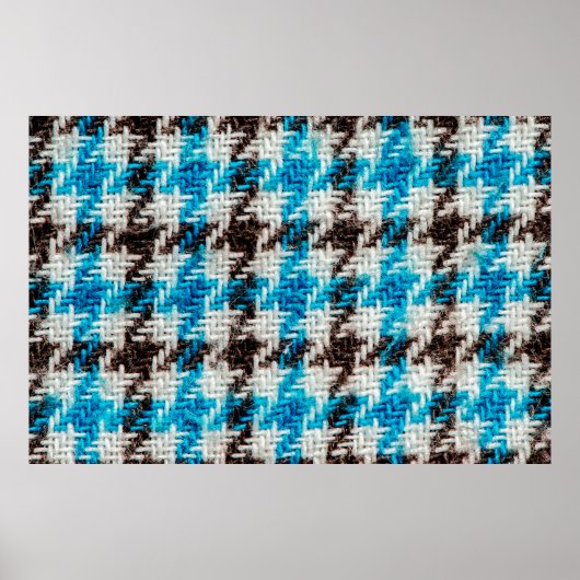 Hintergrund der Flanelltextur. Poster (Vorne)