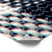 Hintergrund der Flanelltextur. Poster (Ecke)