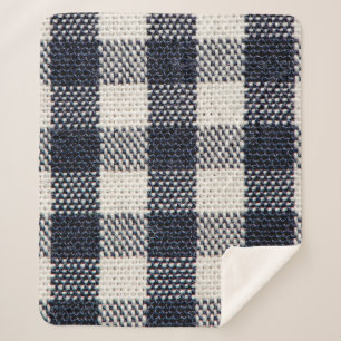 Hintergrund der Flanelltextur. Sherpadecke