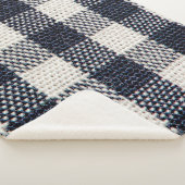 Hintergrund der Flanelltextur. Sherpadecke (3/4)