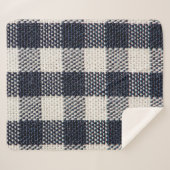 Hintergrund der Flanelltextur. Sherpadecke (Vorderseite (Horizontal))