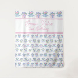 Hintergrund der Geburtstagskassette - Geschenkthem Wandteppich