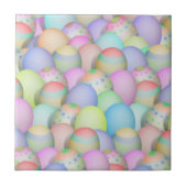 Hintergrund der gefärbten Ostereier Fliese (Vorderseite)