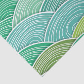 Hintergrund der gekräuselten abstrakten grünen seidenpapier (Ausschnitt)