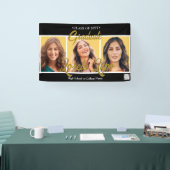 Hintergrund der Graduierungspartei Banner (Messe)