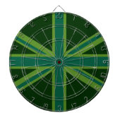 Hintergrund der grünen Aquamarinen Flagge der Unio Dartscheibe (vorne)