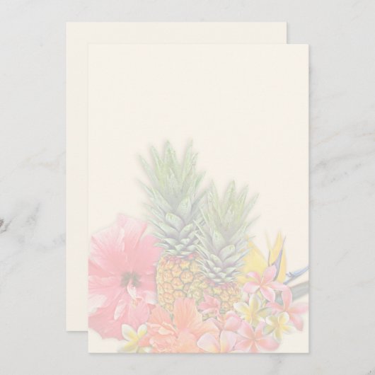 Hintergrund der hawaiianischen Sammlung Programm (Vorne/Hinten)