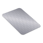 Hintergrund der hellen Stahldiamantplatte Magnet (Rechte Seite)