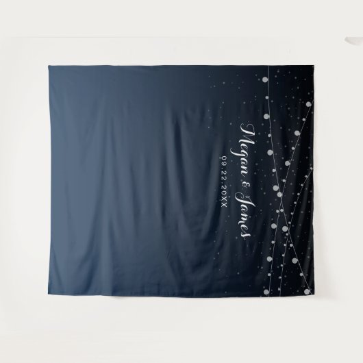 Hintergrund der Hochzeit der Himmelsschifffahrt Wandteppich (Vorderseite (Horizontal))