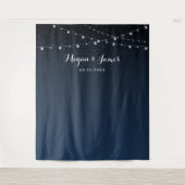 Hintergrund der Hochzeit der Himmelsschifffahrt Wandteppich (Vorderseite)