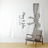 Hintergrund der Hochzeitskamera Wandteppich (Beispiel (Horizontal))
