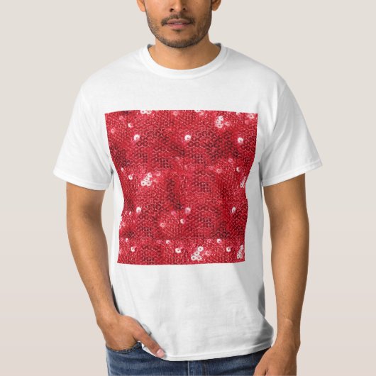 Hintergrund der Imitate mit roter Reihenfolge T-Shirt (Vorderseite)