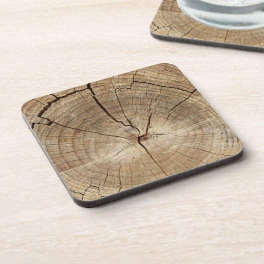Hintergrund der Imitate Tree Rings Untersetzer (Linke Seite)