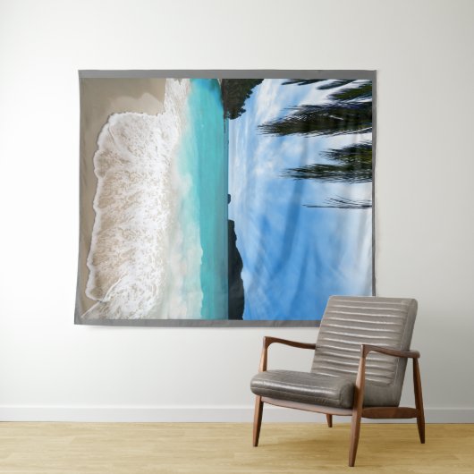 Hintergrund der individuell anpassbaren Strandland Wandteppich (Beispiel (Horizontal))