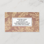 Hintergrund der Juniper Branchen Textur Visitenkarte (Rückseite)