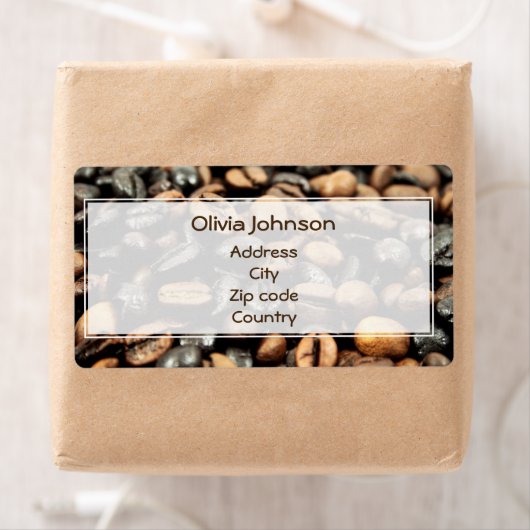 Hintergrund der Kaffeebohnen (Insitu)