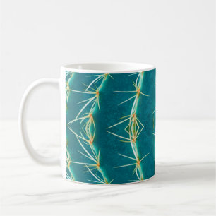 Hintergrund der Kakteen, abstrakte Textur Kaffeetasse