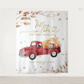 Hintergrund der Kinderdusche in der Liebe Wandteppich (Vorderseite)