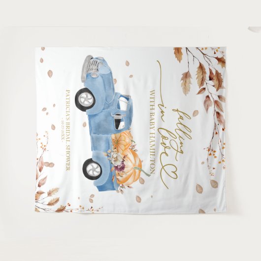 Hintergrund der Kinderdusche in der Liebe Wandteppich (Vorderseite (Horizontal))