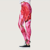 Hintergrund der künstlichen Rote Rose Leggings (Links)