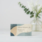 Hintergrund der Kurven mit Texturen Visitenkarte (Stehend Vorderseite)