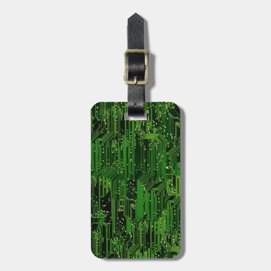 Hintergrund der Leiterplatte Gepäckanhänger (Vorderseite vertikal)